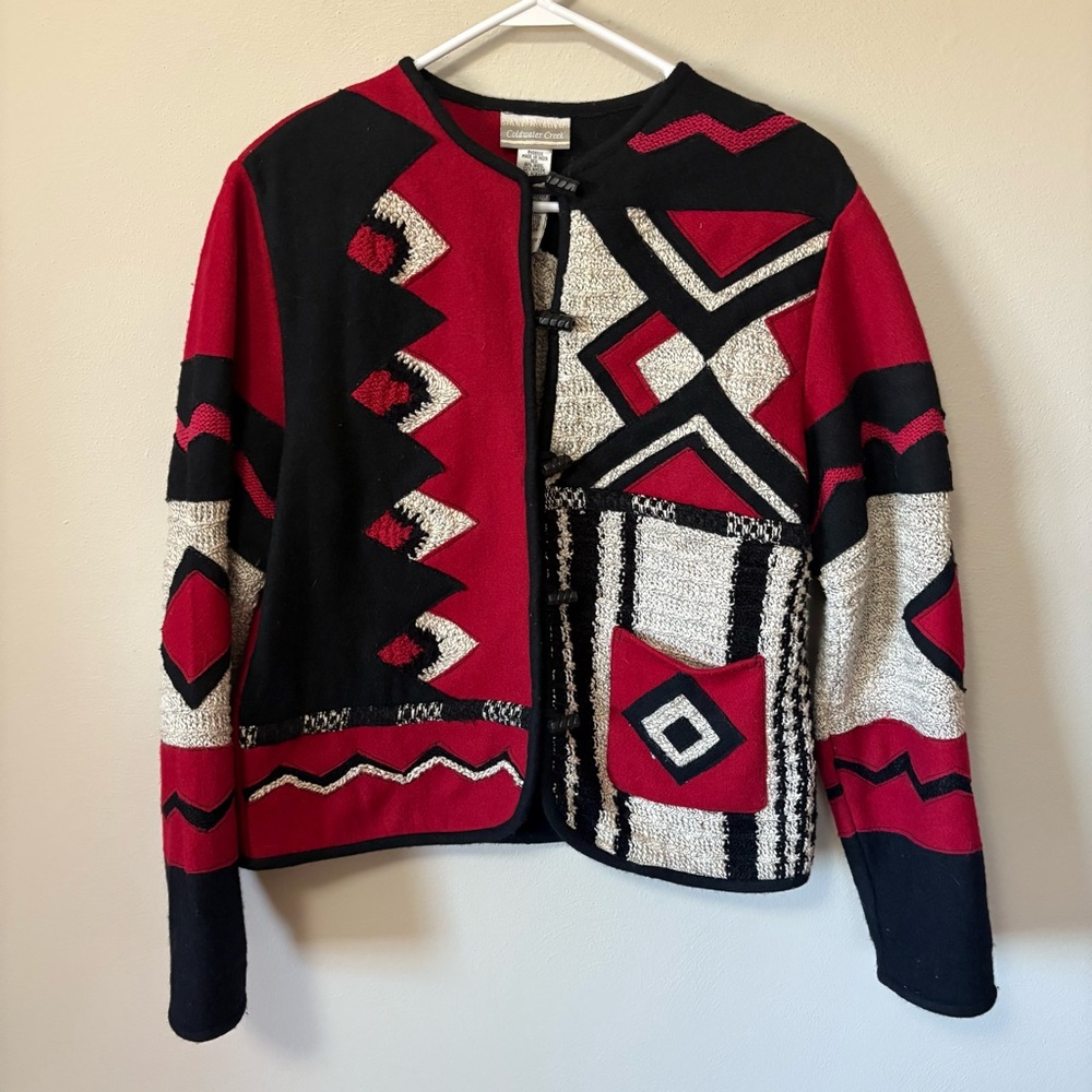 Coldwater Creek Wool Blend Jacket Small